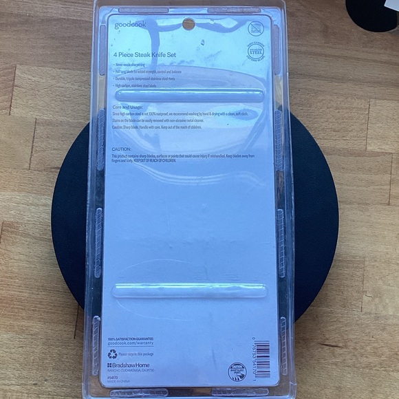 GoodCook 4-Piece Steak Knife Set - Picture 3 of 3